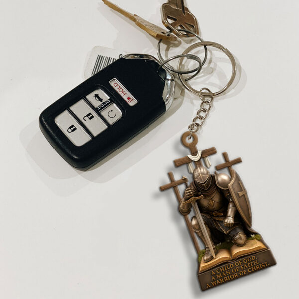 A Child of God Custom Shape 2-sided Keychain - MAITM 12491