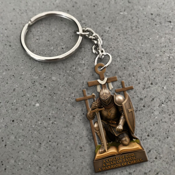 A Child of God Custom Shape 2-sided Keychain - MAITM 12491