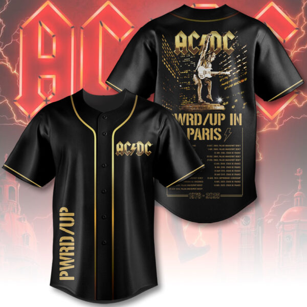 Rock Music Baseball Jersey - TMTHU 345