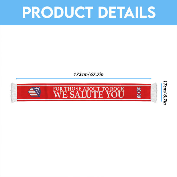 Rock Music x Atlético Madrid Ruffneck Soccer Scarf - TANTN 14978