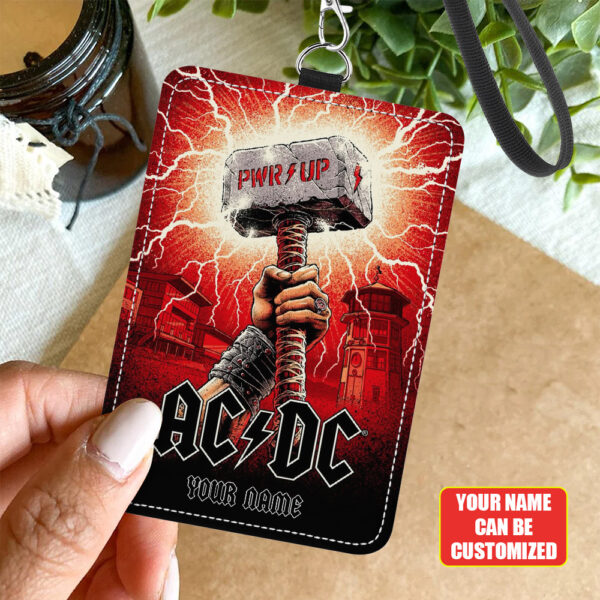 Personalized Rock Music ID Badge Holder - TANTN 15109