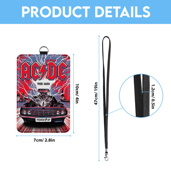 Personalized Rock Music ID Badge Holder - TANTN 15111