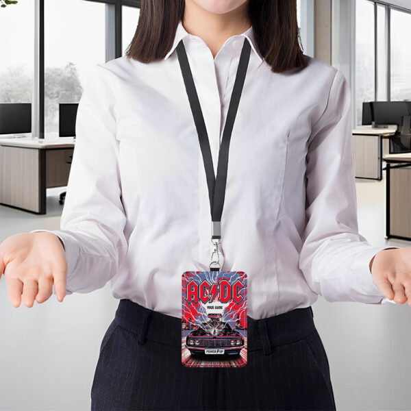 Personalized Rock Music ID Badge Holder - TANTN 15111