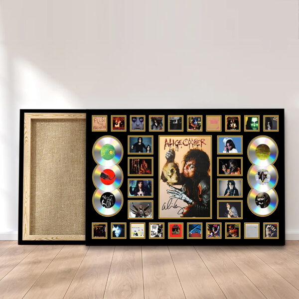Alice Cooper Rectangle Canvas With Inner Frame - MAITM 12407