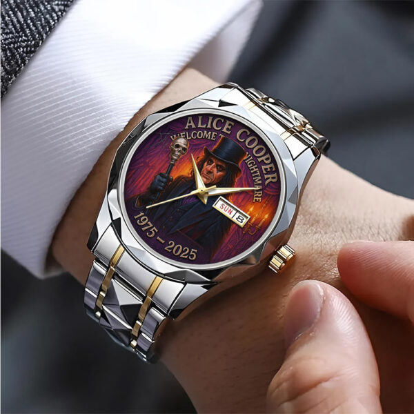 Alice Cooper Alloy Luxury Quartz Watch - TANTN 14958