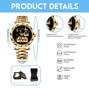 Star Wars Alloy Luxury Quartz Watch - GNE 4116