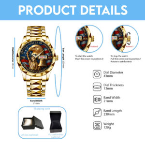 US250 Alloy Luxury Quartz Watch - TANTN 15167