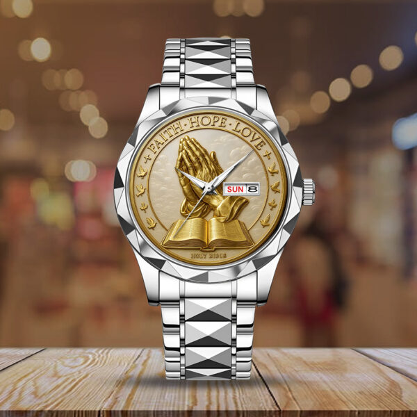 Bible Alloy Luxury Quartz Watch - TMTHU 300