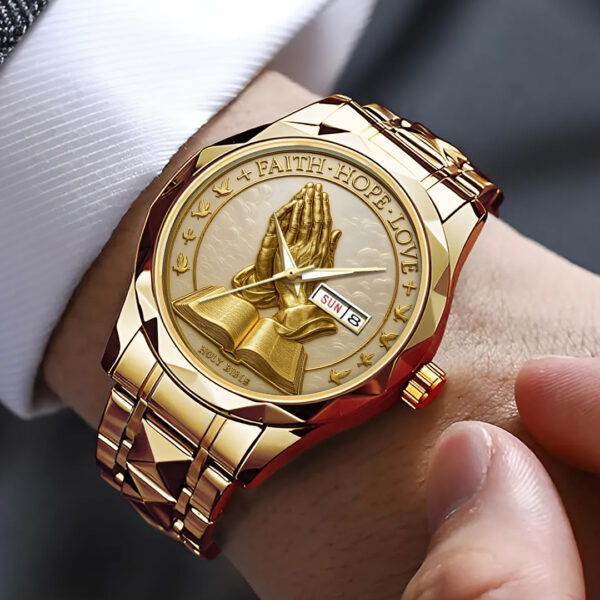 Bible Alloy Luxury Quartz Watch - TMTHU 300