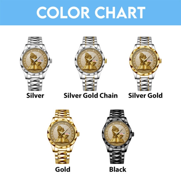 Bible Alloy Luxury Quartz Watch - TMTHU 300