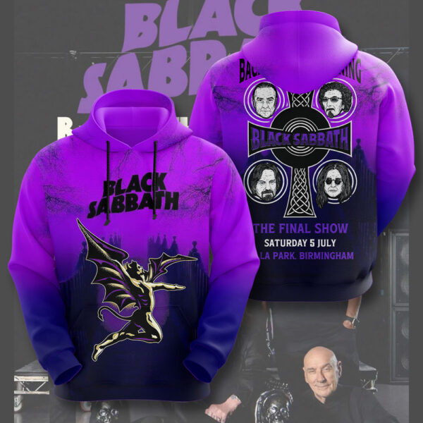 Black Sabbath 3D Apparel - TMTHU 139