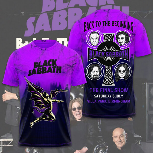 Black Sabbath 3D Apparel - TMTHU 139