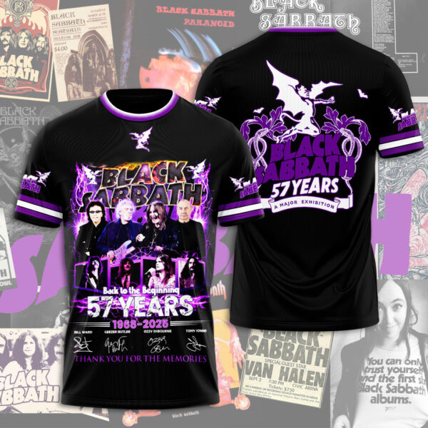 Black Sabbath 3D T-Shirt - TMTHU 255