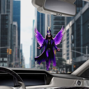 Black Sabbath x Ozzy Osbourne Custom shape 2-sided Acrylic Car Ornament - HOATT 12136