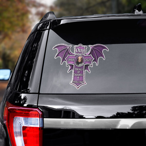 Black Sabbath x Ozzy Osbourne 3D Decal – HOATT 12225
