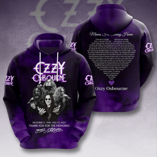 Black Sabbath x Ozzy Osbourne 3D Apparel - HOATT 12327