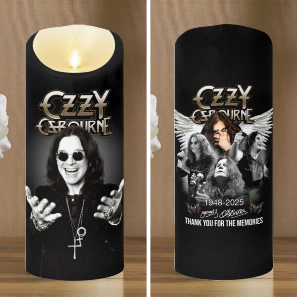 Black Sabbath x Ozzy Osbourne Led Candle - HOATT 12084