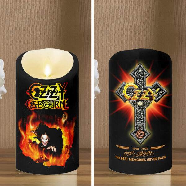 Black Sabbath x Ozzy Osbourne Led Candle - HOATT 12085