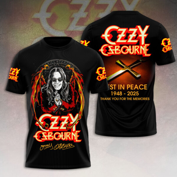 Black Sabbath x Ozzy Osbourne 3D Apparel - HOATT 12016