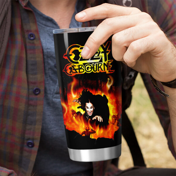 Black Sabbath x Ozzy Osbourne Tumbler Cup - HOATT 12103