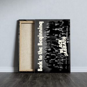 Black Sabbath Rectangle Canvas With Inner Frame - TANTN 15051