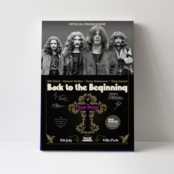 Black Sabbath Rectangle Canvas With Inner Frame - TANTN 15054