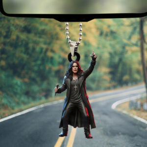 Black Sabbath x Ozzy Osbourne Custom shape 2-sided Acrylic Car Ornament - HOATT 12170
