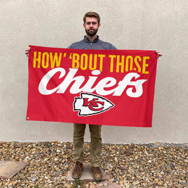 Kansas City Chiefs 3D House Flag - TMTHU 337