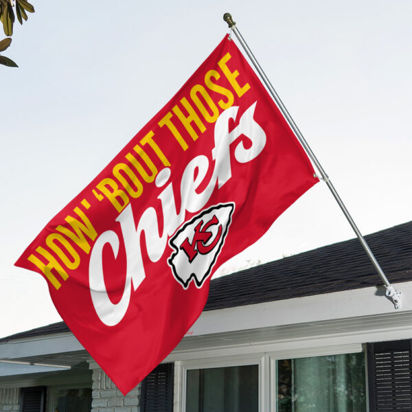 Kansas City Chiefs 3D House Flag - TMTHU 337