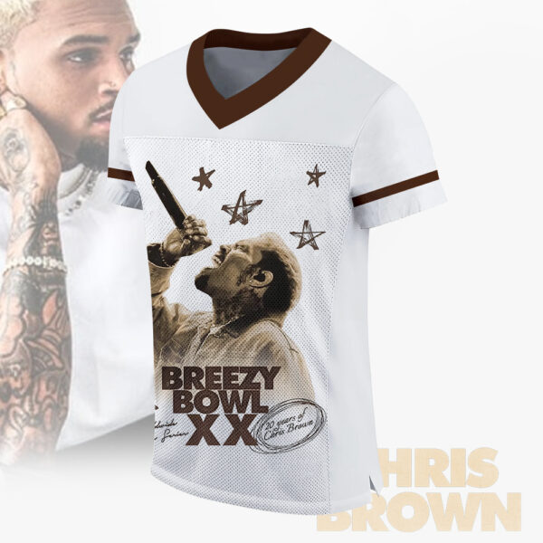 Chris Brown 3D Football Jersey - TMTHU 245