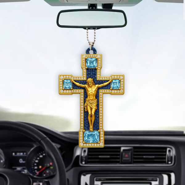God Is Good Custom shape 1-sided Acrylic Car Ornament - TMTHU 307