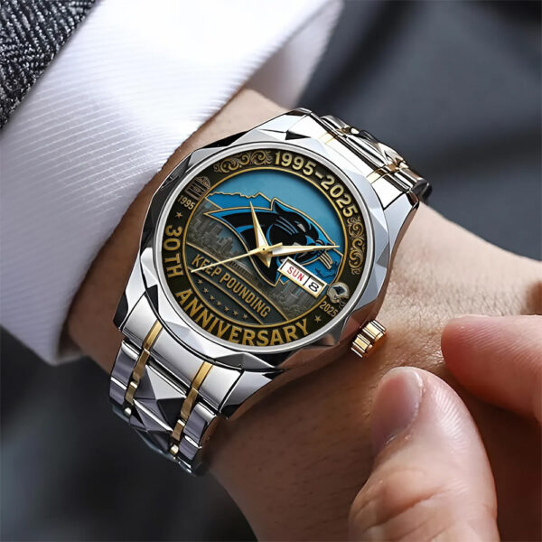 Carolina Panthers Alloy Luxury Quartz Watch - TANTN 15287