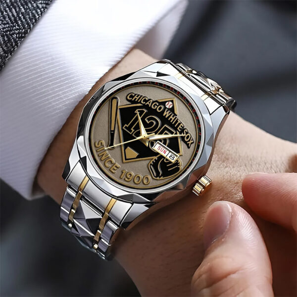 Chicago White Sox Alloy Luxury Quartz Watch - TANTN 15288