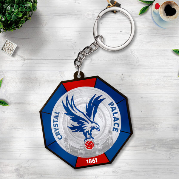 Crystal Palace FC Custom Shape 2-sided Keychain - TANTN 15151