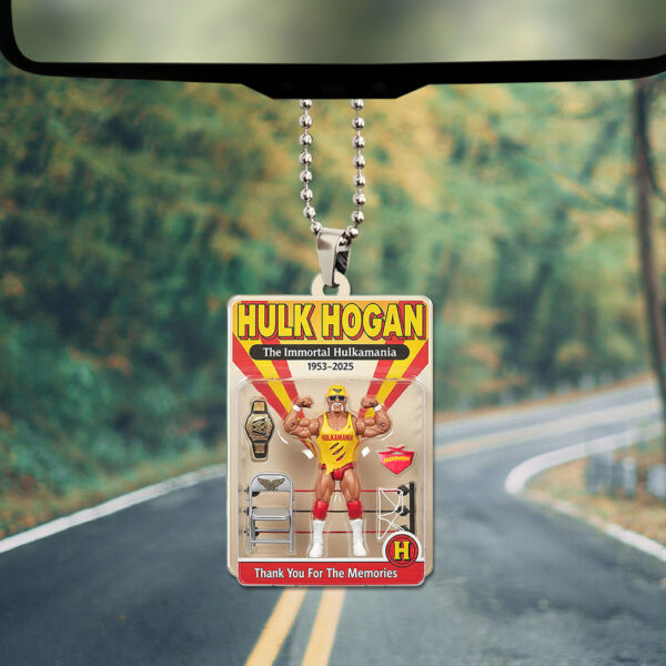 Hulk Hogan Custom Shape 1-sided Acrylic Car Ornament - TMTHU 231