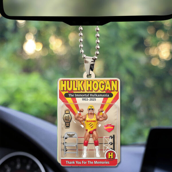 Hulk Hogan Custom Shape 1-sided Acrylic Car Ornament - TMTHU 231