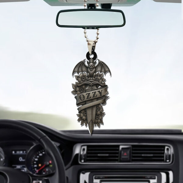 Ozzy Osbourne Custom Shape 1-sided Acrylic Car Ornament - TMTHU 243