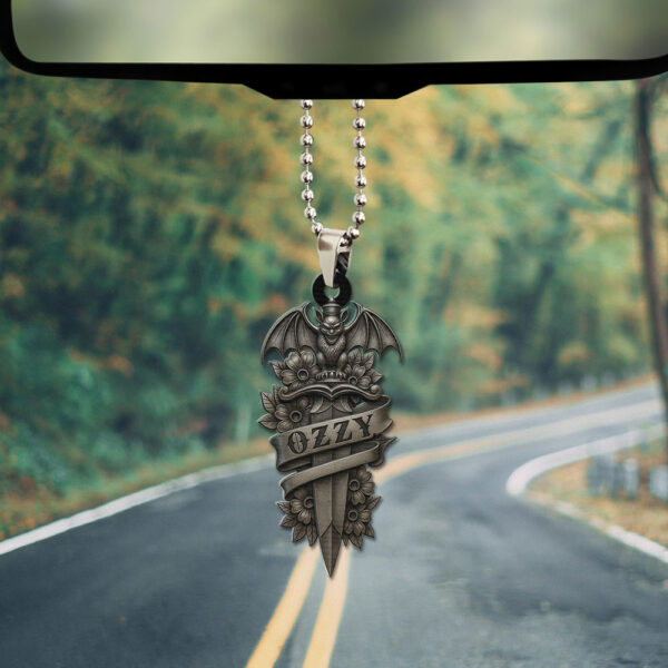Ozzy Osbourne Custom Shape 1-sided Acrylic Car Ornament - TMTHU 243
