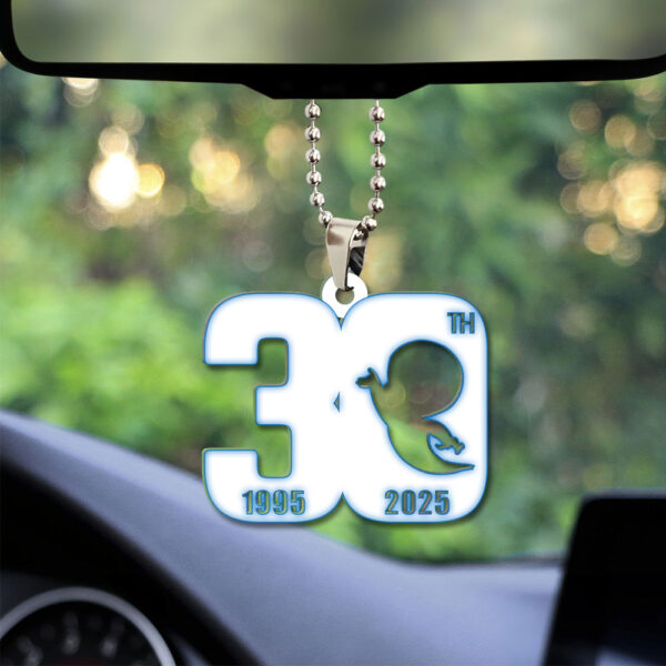 Casper the Friendly Ghost Custom Shape 1-sided Acrylic Car Ornament - GNE 4123