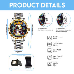 Def Leppard Alloy Luxury Quartz Watch - TMTHU 200