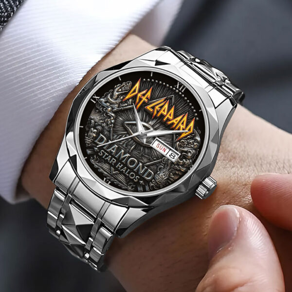 Def Leppard Alloy Luxury Quartz Watch - TMTHU 211