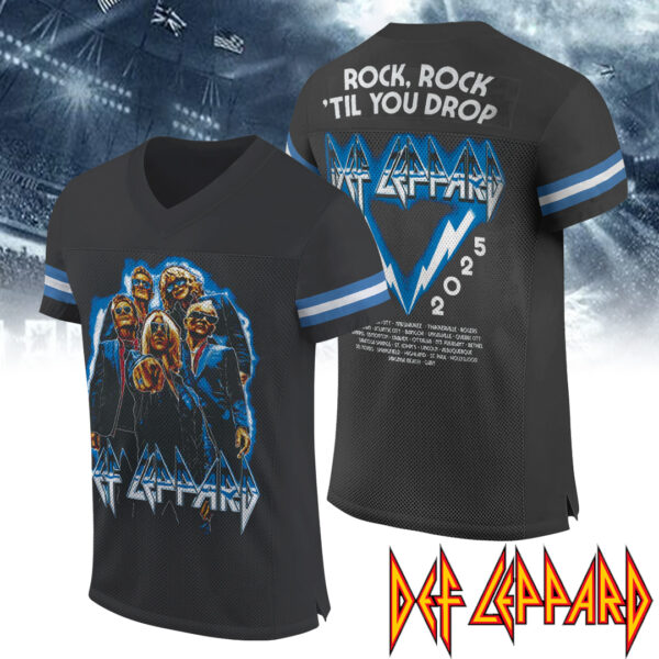Def Leppard 3D Football Jersey - TMTHU 203