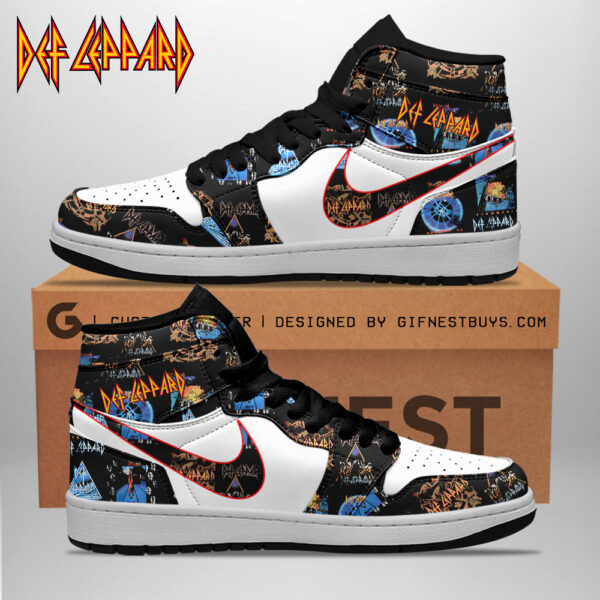 Def Leppard AJ 1 Sneaker - TANTN 14992