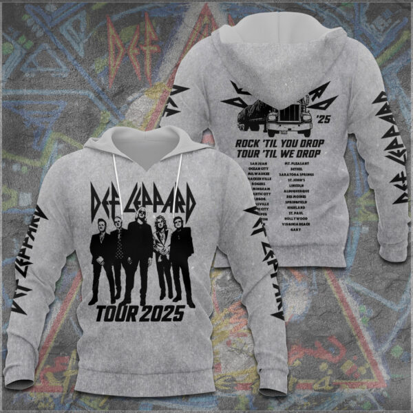 Def Leppard 3D Apparel - TANTN 14991