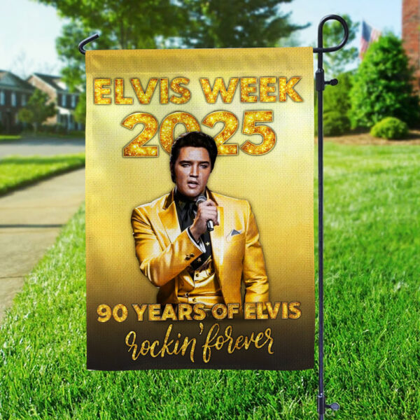 Elvis Presley Garden Flag - TMTHU 152