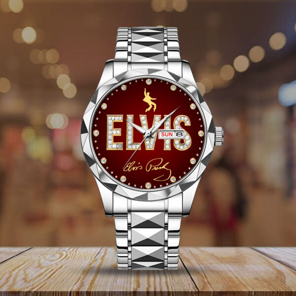 Elvis Presley Alloy Luxury Quartz Watch - HOATT 12280