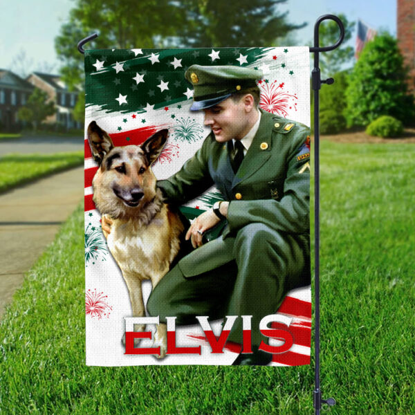 Elvis Presley Garden Flag - HOATT 12215