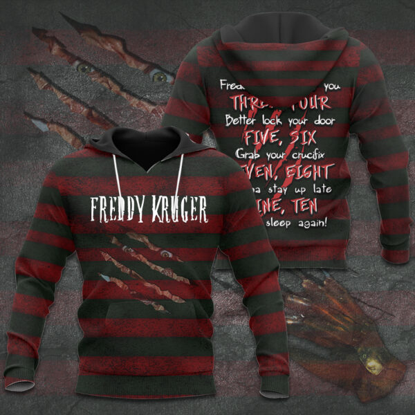 Freddy Krueger x A Nightmare on Elm Street 3D Apparel - TMTHU 185