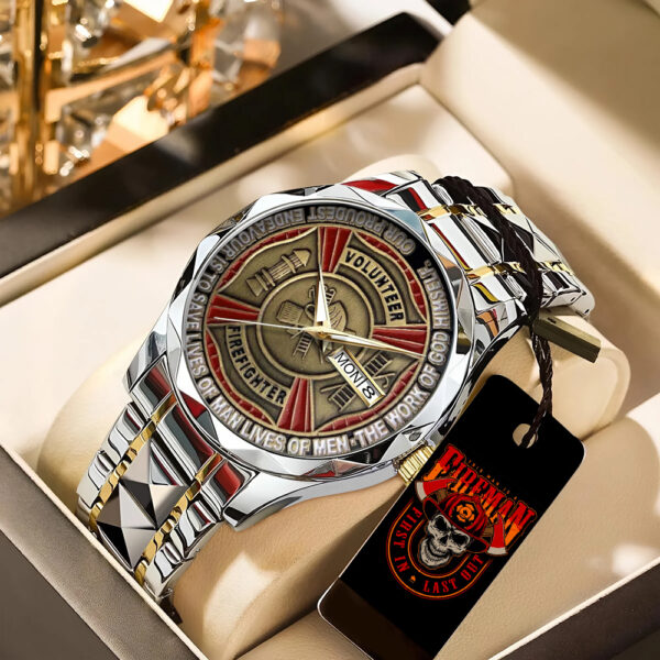 Firefighter Alloy Luxury Quartz Watch - TANTN 15132