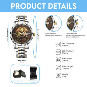 Freddie Mercury Alloy Luxury Quartz Watch - TANTN 14947